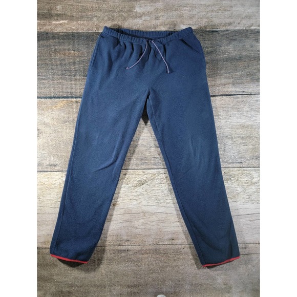 Patagonia Other - Patagonia Synchilla Snap-T Pants Navy Blue Classic Red Large